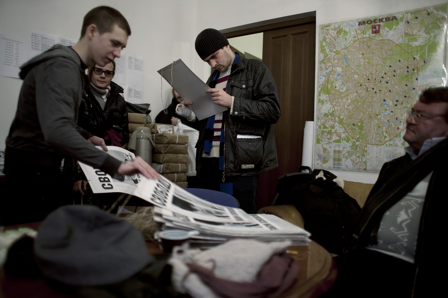 mouvement protestation a Moscou